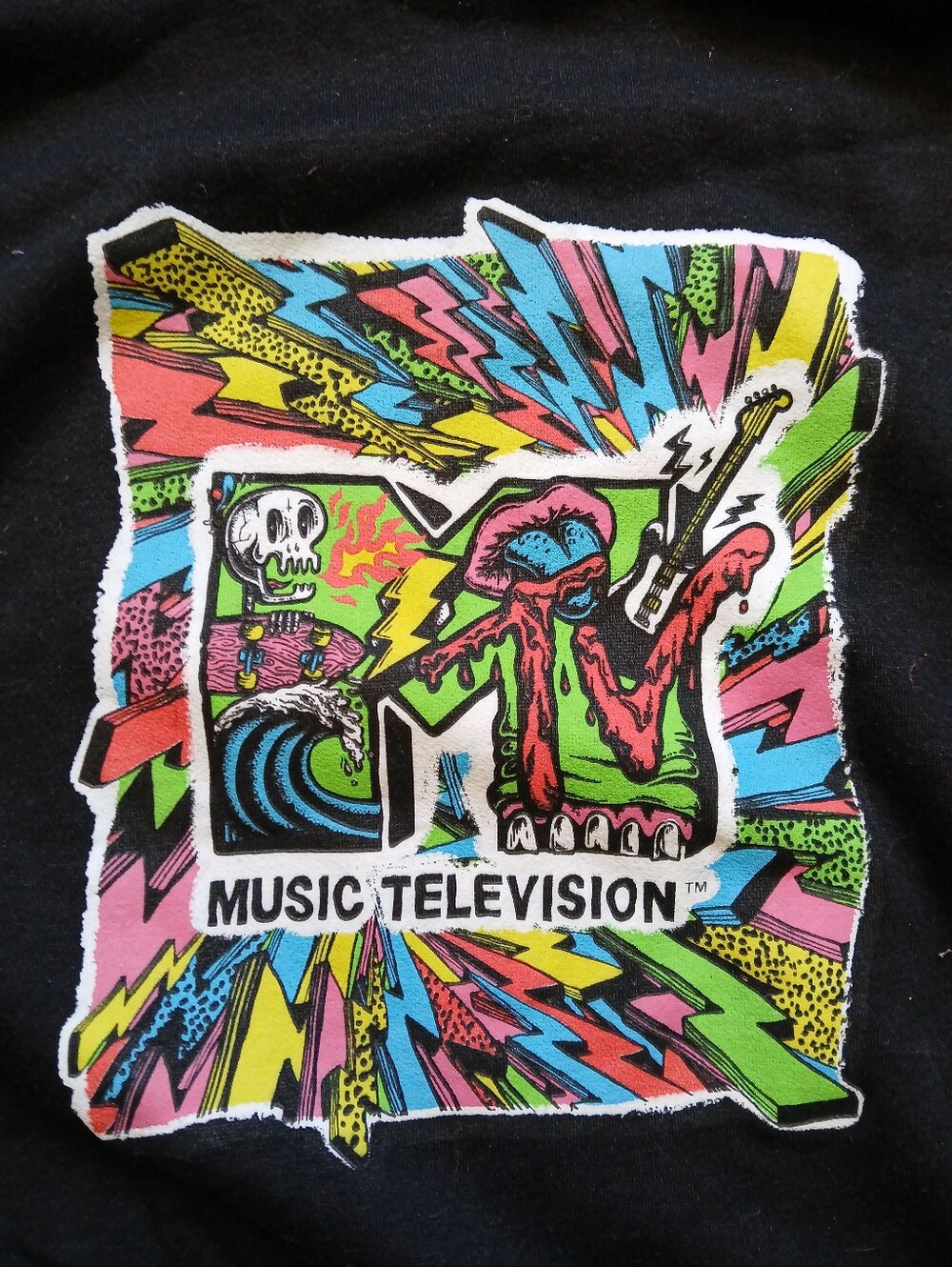 MTV Neon Graphic Tee